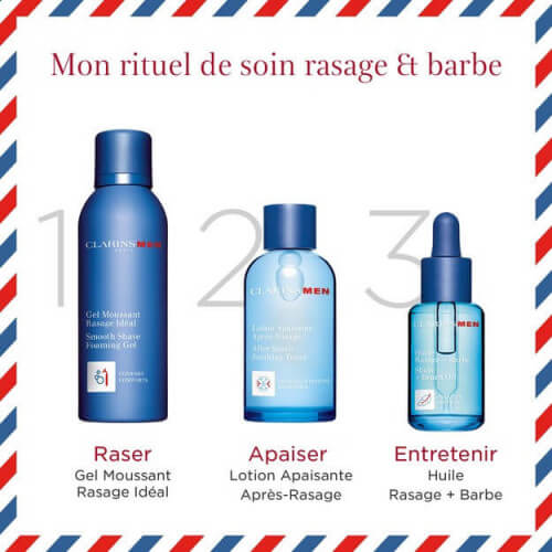 ClarinsMen Gel Moussant Rasage Idéal 5