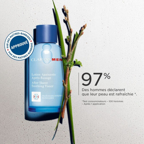 ClarinsMen Lotion Apaisante 4