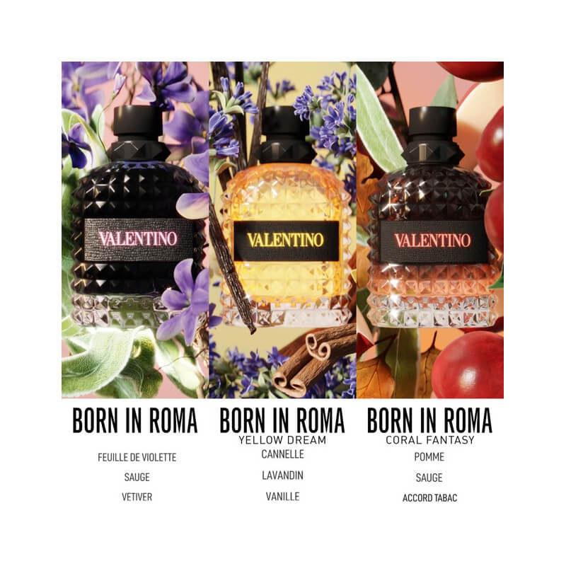 Uomo Born in Roma Coral Fantasy Eau de Toilette 9